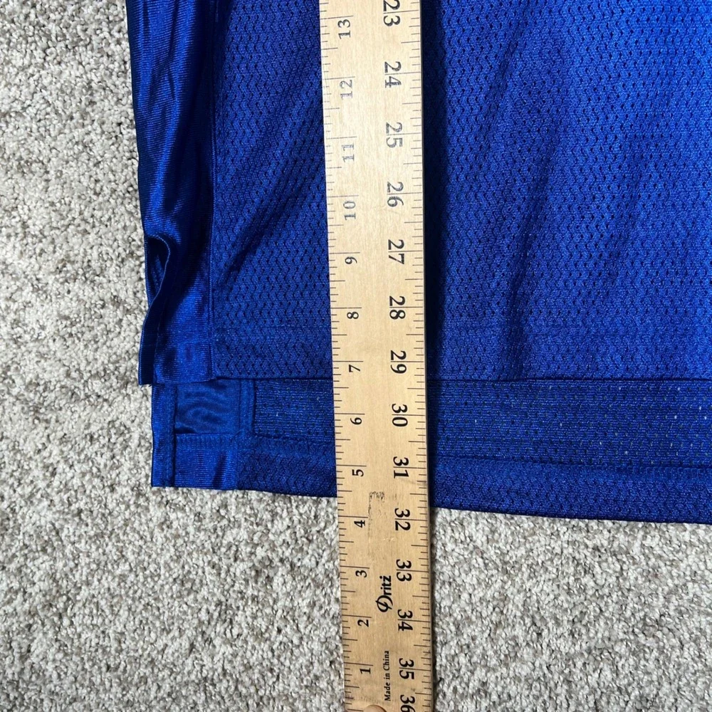 Adidas Kansas Jayhawks Basketball Jersey Number 91 Blue Mens Size Medium